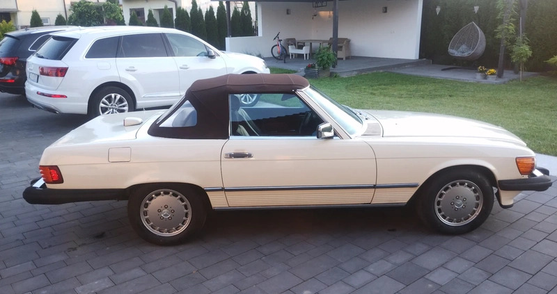 Mercedes-Benz SL cena 72000 przebieg: 145000, rok produkcji 1986 z Lublin małe 37